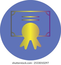 Share Certificate icon design for personal commercial use