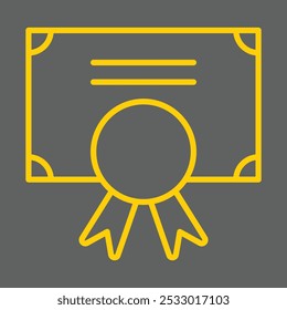 Diseño de icono de certificado de Compartir para Uso comercial personal