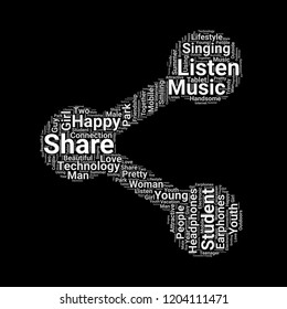 Share connection Sing icon