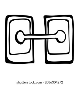 Geschäftsdaten, handgezeichnete Illustration