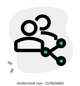 share the details of a user from the group