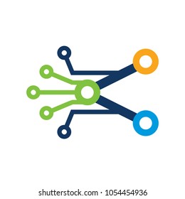 Share Digital Logo Icon Design