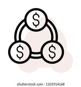 share dollar coin 