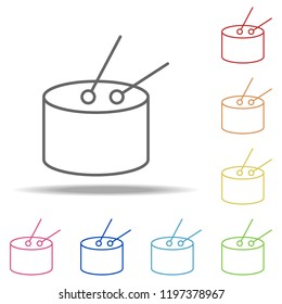 share drum icon. Elements of Web in multi colored icons. Simple icon for websites, web design, mobile app, info graphics