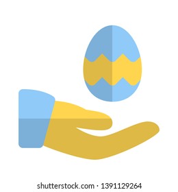 share easter eggs to friends and family