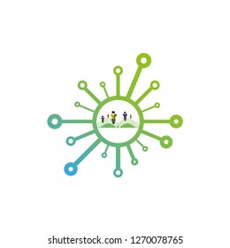 Share Educational Template icons, Education logo, creative vector logo design,education icon,emblem shapes,illustration element
