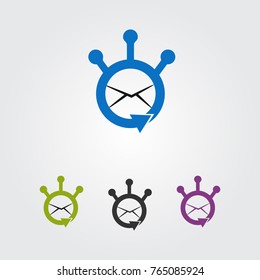 share email logo vector for business