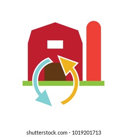 Share Farm Logo Icon Design