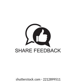 Share Feedback Icon , Marketing Icon