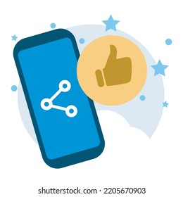 Share  file device vector icon 