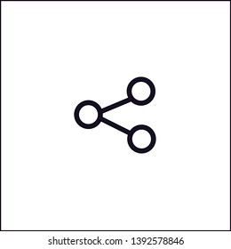 Share File Icon Symbol Vector