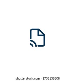 Share File - Pictograph | Line Icon