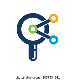 Share Find Logo Icon Design