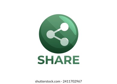 Share Functional Information Sticker Design
