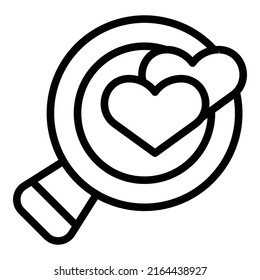 Share generosity icon outline vector. Activist team. Social team