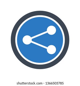 share glyph double color