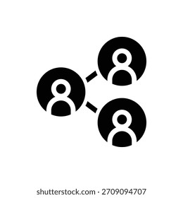 Icono de glifo de Compartir. Icono de Compartir