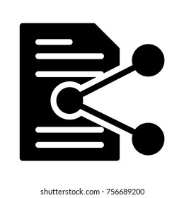  share glyph icon