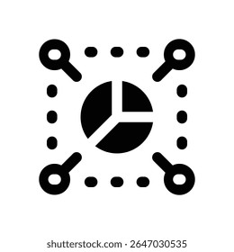 share glyph icon. Strong and solid vector icon for websites, mobile interfaces, presentations, and visual branding. High quality and easy to edit.