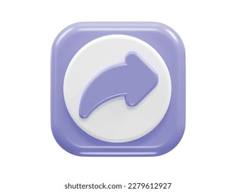 share icon 3d rendering vector illustration element