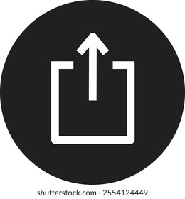 share icon. Share arrow link connection icon black flat vector isolated on transparent background. External link web chain open link to attached website. Network sharing sign.