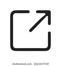 share icon . Share arrow, link, connection icon. Vector illustration EPS 10