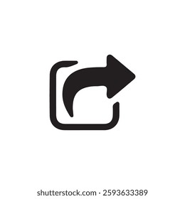 share icon. Share arrow, link, Arrow symbol, Reply send forward icons button. Send message icon. Upload icon. connection icon. Vector EPS 10