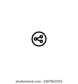 share icon with black color