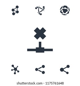 Share icon. collection of 7 share filled icons such as . editable share icons for web and mobile.