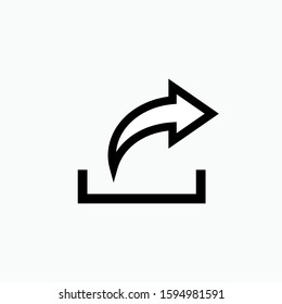 Share Icon - Connection Vector, Sign & Trendy Symbol for Design and Websites, Presentation or Apps Elements.