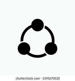
Share Icon - Connection Vector, Sign & Trendy Symbol for Design and Websites, Presentation or Apps Elements.