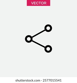 Share icon. Connection vector trendy style simple illustration for web and app..eps