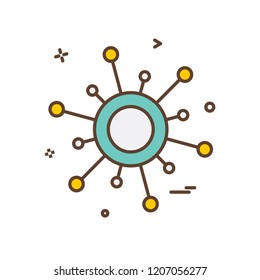 Share icon design vector