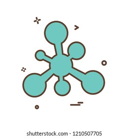 Share icon design vector
