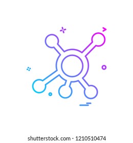 Share icon design vector