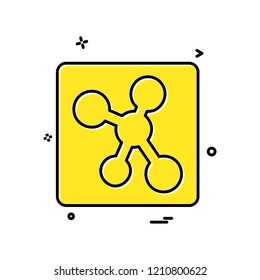 Share icon design vector