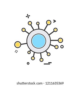 Share icon design vector