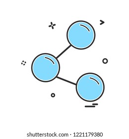 Share icon design vector