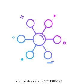 Share icon design vector