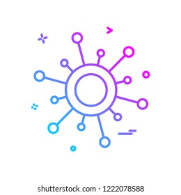 Share icon design vector