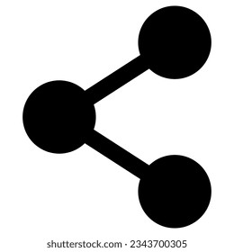 diseño de icono compartido, vector, mejor utilizado para la interfaz
