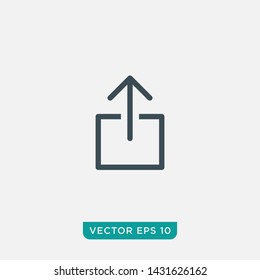Share Icon Design, Vector EPS10