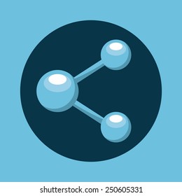 share icon design, vector illustration eps10 graphic 
