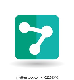 share  icon design , vector illustration