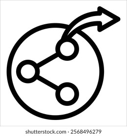 Share Icon Element For Design