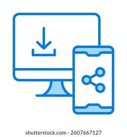 Share Icon Element for Design