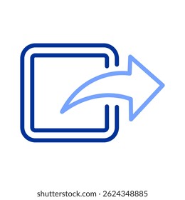 Elemento de icono de Compartir para diseño