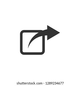 Share icon graphic design template vector isolated