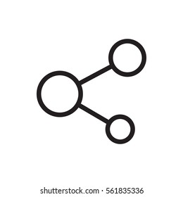 share icon illustration isolated vector sign symbol