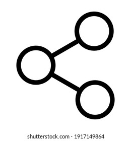 Share icon isolated on white background. Share icon modern symbol for graphic and web design. Share icon simple sign for logo, web, app, UI. Share icon flat vector illustration, EPS10.